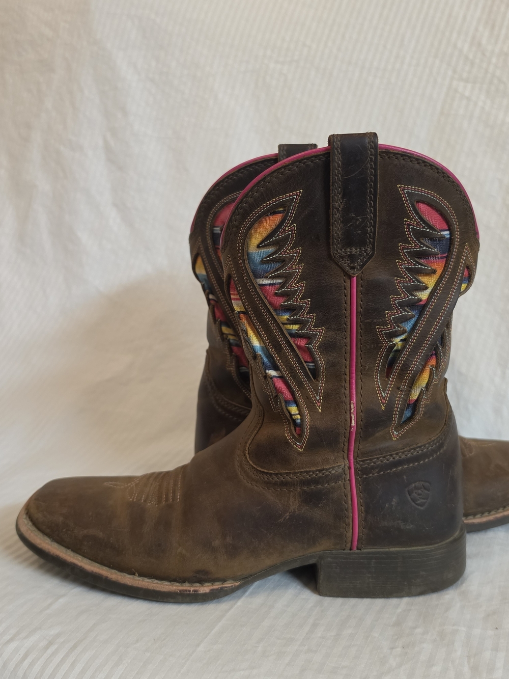 Ariat Kids' Quickdraw VentTEK Western Cowboy Boots - Picture 9 of 9